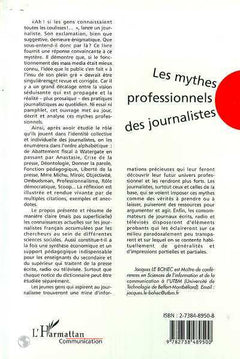 Les mythes professionnels des journalistes