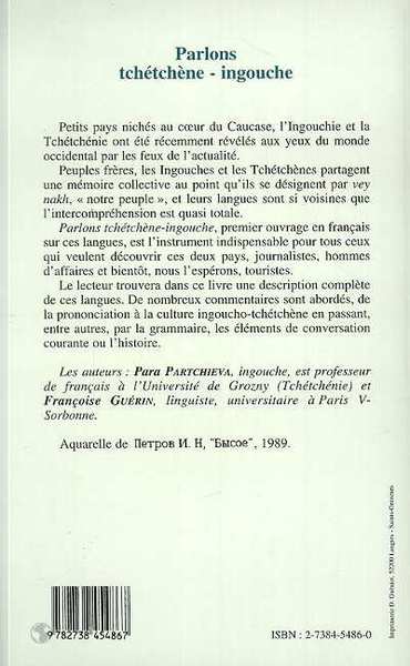 Parlons tchétchène-ingouche