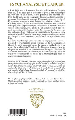 Psychanalyse et cancer