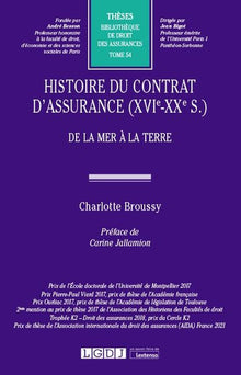 Histoire du contrat d'assurance