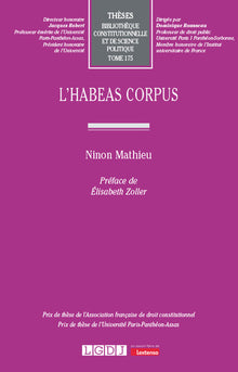 L'HABEAS CORPUS