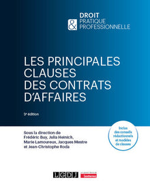 Les principales clauses des contrats d'affaires