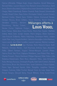Mélanges offerts à Louis Vogel