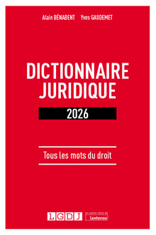 Dictionnaire juridique 2026