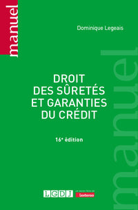 Droit des sûretés et garanties du crédit