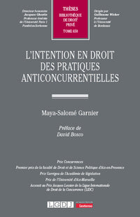 L'intention en droit des pratiques anticoncurrentielles