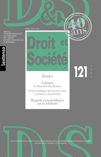 Revue Droit et Société 121/2025
