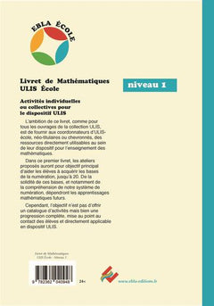 Livret de mathématiques ULIS École - Niveau 1