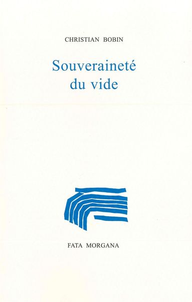 souveraineté du vide / lettres d'or