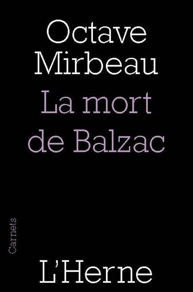 La mort de Balzac