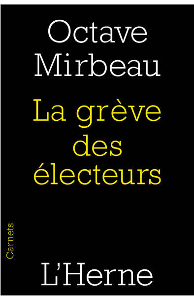 la greve des electeurs