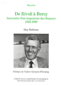 De Rivoli à Bercy, souvenirs d'un inspecteur des finances