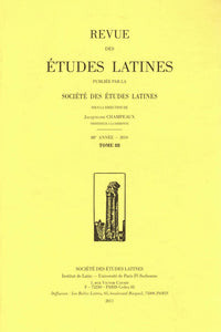 Revue des études latines