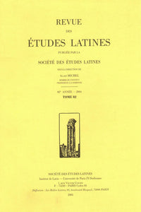 Revue des études latines