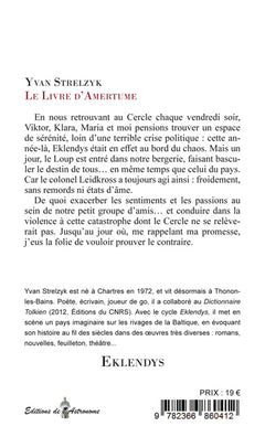Eklendys : Le livre d'amertume