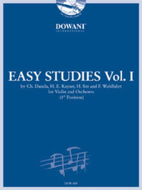 Charles Dancla : Easy Studies Vol. 1 (1st Position)
