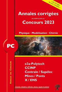 Annales corrigées des problèmes posés aux Concours 2023
