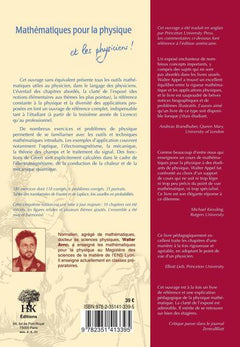 Mathématiques pour la physique et les physiciens