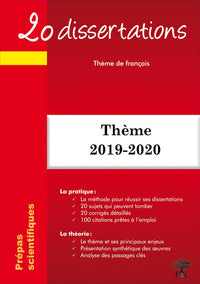20 dissertations sur le thème français 2019-2020