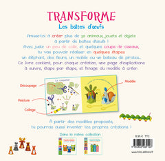 Transforme les boîtes d'oeufs