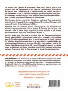 Métaux rares et terres rares