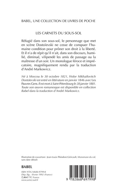 Les carnets du sous-sol