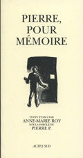 Pierre pour mémoire