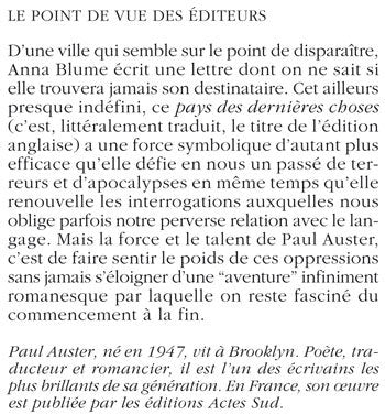 Le voyage d'Anna Blume