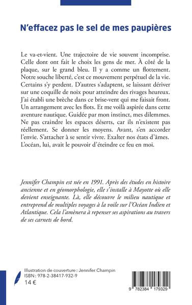 N'effacez pas le sel de mes paupières