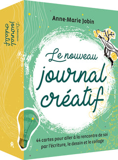Le nouveau journal créatif - Coffret 44 cartes + livre