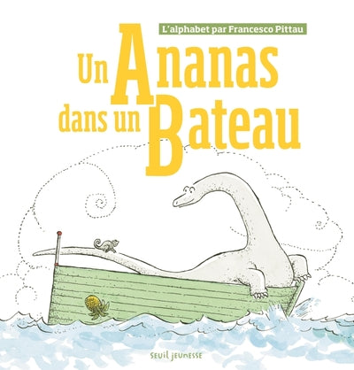 Un ananas dans un bateau