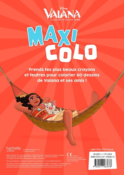 Vaiana - Maxi Colo