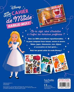 Disney - Habille-moi ! Mon grand cahier de mode - 600 autocollants