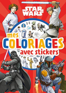 Mes coloriages avec stickers