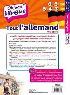Objectif bilingue Tout l'allemand 6e-5e-4e-3e