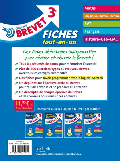Objectif Brevet Fiches Tout-en-un 2024