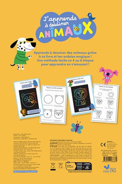 Ardoise magique - J'apprends à dessiner les animaux