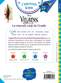 Disney Vilains - Le mauvais coup de Cruella, CP Niveau 3