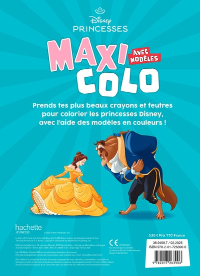 Disney princesses - Maxi Colo avec modèles