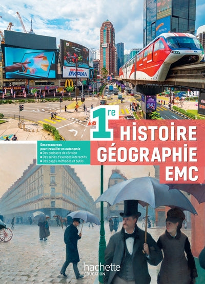 Histoire-Géographie EMC/1ère - Livre élève