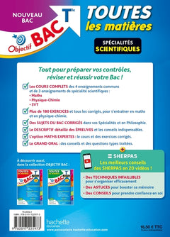 Objectif Bac 2024 - Term Spécialités scientifiques