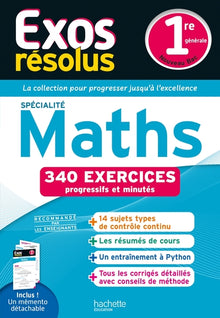 Exos résolus spécialité Maths 1re