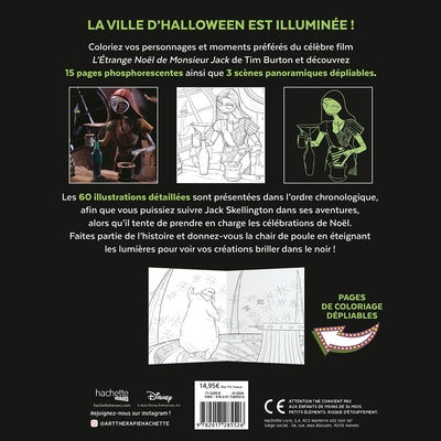 L'Etrange Noël de Monsieur Jack - Coloriage phosphorescent