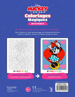 Mickey et ses amis - Coloriages magiques - Mystères