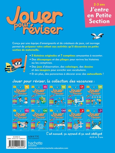 Jouer pour réviser - J'entre en Petite Section 2-3 ans