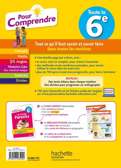 Pour comprendre Toute la 6e