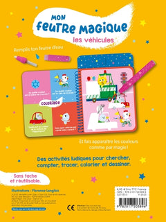Mon feutre magique les véhicules