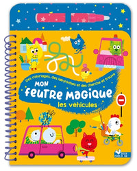 Mon feutre magique les véhicules