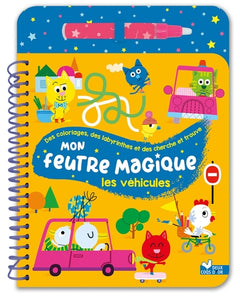 Mon feutre magique les véhicules