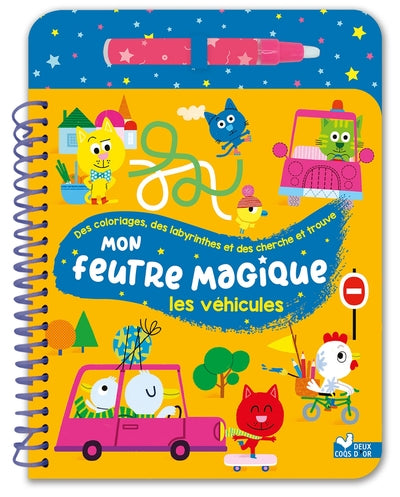 Mon feutre magique les véhicules